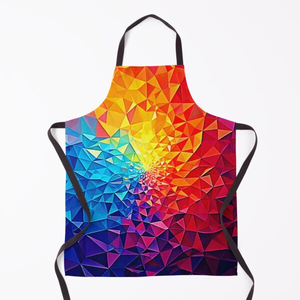 Item preview, Prismatic Chaos Digital Grid Design designed and sold by Health And Fitness Posts e-Store.