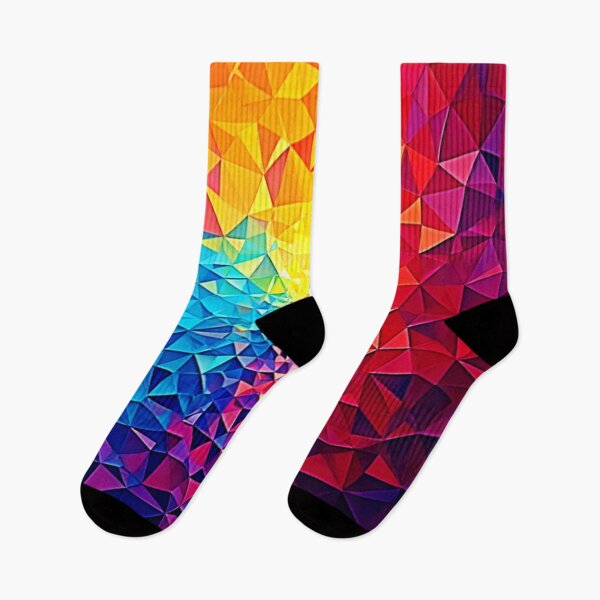 Item preview, Prismatic Chaos Digital Grid Design designed and sold by Health And Fitness Posts e-Store.