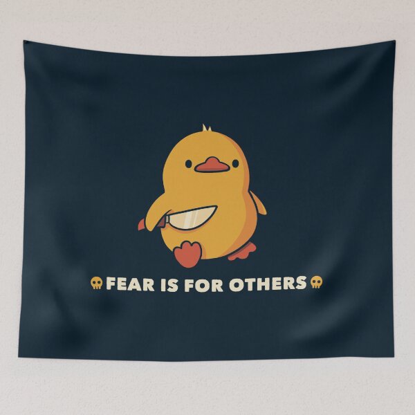 Item preview, Fear Is For Others Funny Duck by Tobe Fonseca designed and sold by Tobe Fonseca®.