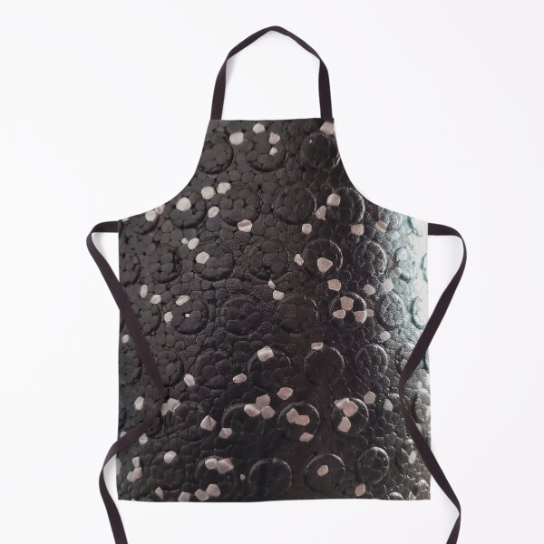 Aperçu de l'œuvre Mousse texturée noire à pois - Motif abstrait industriel subtil créée et vendue par SergioMiklos.