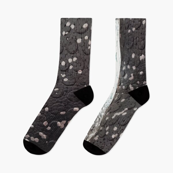 Item preview, Black Textured Foam Polka Dot Pattern - Subtle Industrial Abstract  designed and sold by SergioMiklos.