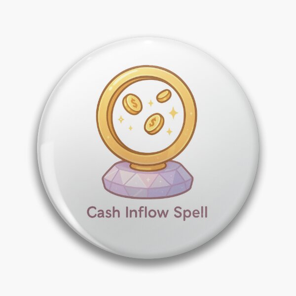 Item preview, Fairy Money Portal Sticker | Money Sticker | Kawaii Wealth Portal designed and sold by HerDreamCodes.