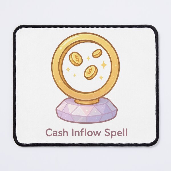 Item preview, Fairy Money Portal Sticker | Money Sticker | Kawaii Wealth Portal designed and sold by HerDreamCodes.