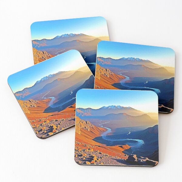 Item preview, Majestic Mountain Valley Flow Design designed and sold by Health And Fitness Posts e-Store.