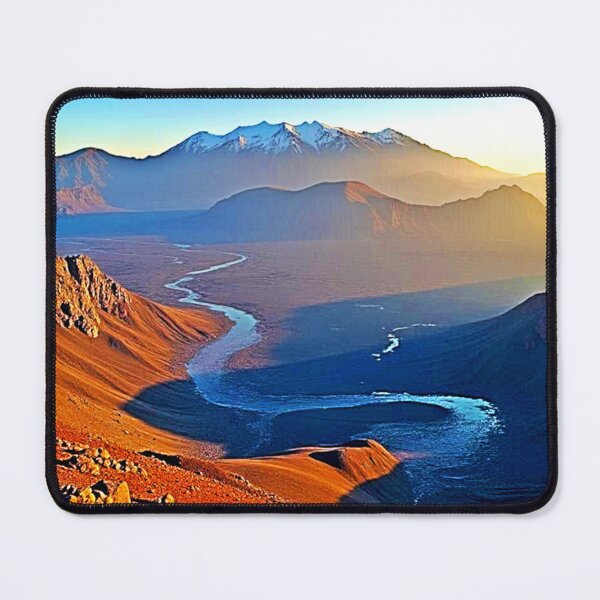Item preview, Majestic Mountain Valley Flow Design designed and sold by Health And Fitness Posts e-Store.