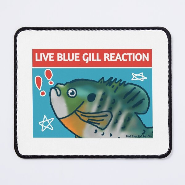 Item preview, Live Blue Gill Reaction designed and sold by the-cyan-tiger.