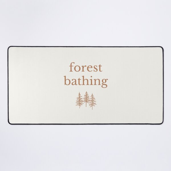 Item preview, Forest Bathing | Minimal Aesthetic | Shinrin-Yoku Typography | Pine Tree Line Art designed and sold by DailyVibesMerch.