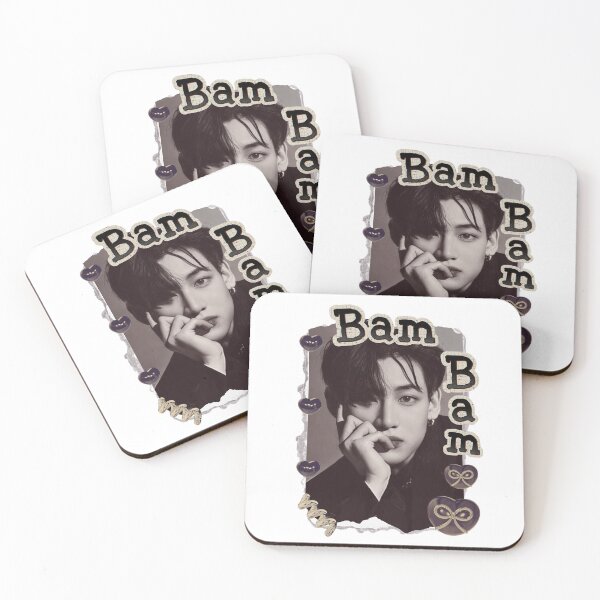 Item preview, Got 7 BamBam Korean Boy Group KPop Korean Group Scrapbook Collage Cozy Y2K Vintage Design designed and sold by HELL0WBELLO.