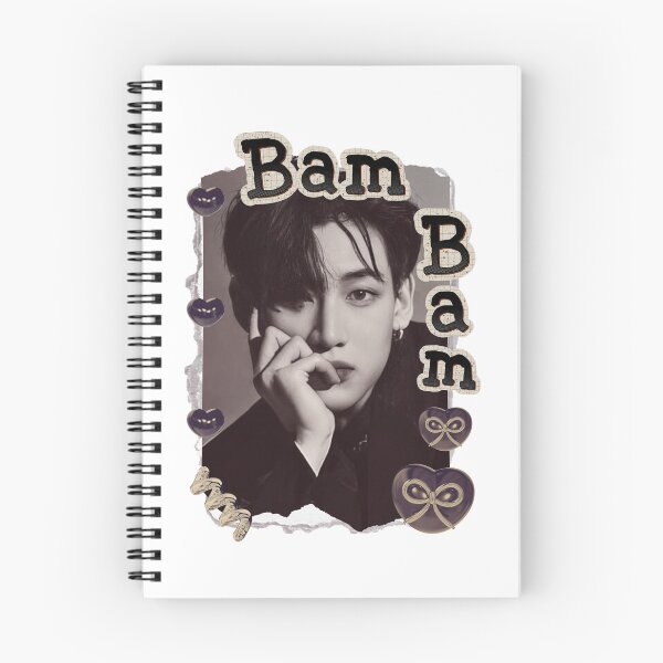 Item preview, Got 7 BamBam Korean Boy Group KPop Korean Group Scrapbook Collage Cozy Y2K Vintage Design designed and sold by HELL0WBELLO.