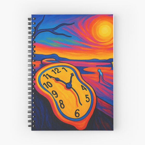 Item preview, Surreal Melting Time in Pop Art Colors, Salvador Dali and Andy Warhol style designed and sold by AgingeR.