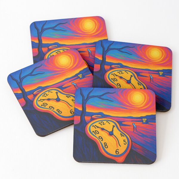 Item preview, Surreal Melting Time in Pop Art Colors, Salvador Dali and Andy Warhol style designed and sold by AgingeR.