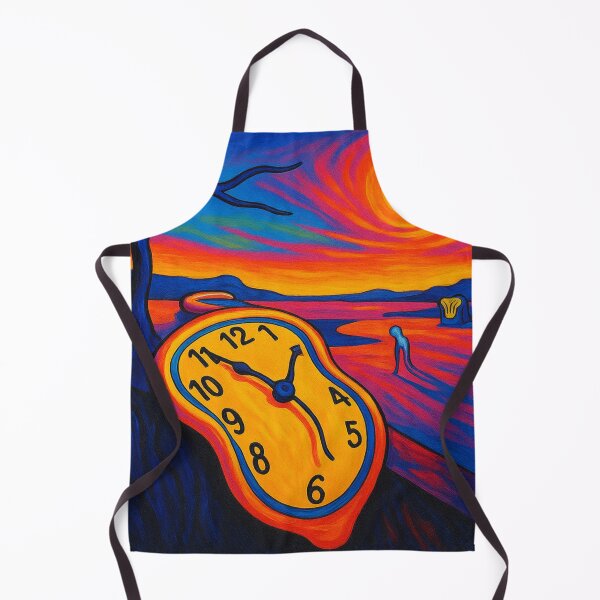 Item preview, Surreal Melting Time in Pop Art Colors, Salvador Dali and Andy Warhol style designed and sold by AgingeR.