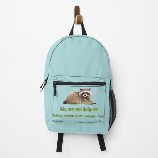 Item preview, Sir, Can You Help Me Knock Over This Trash Can? – Trash Panda Etiquette designed and sold by Novel Works Studio.