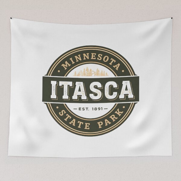 Item preview, Itasca State Park - Minnesota  designed and sold by GoodOldVintage.