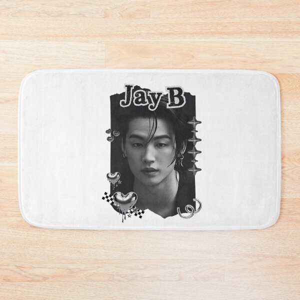 Item preview, Got 7 Jay B Korean Boy Group KPop Korean Group Black and White Collage Digital Art Portrait designed and sold by AJUNICE STUDIO.