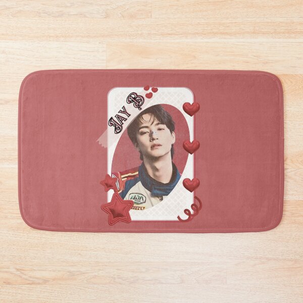 Item preview, Got 7 Jay B Korean Boy Group KPop Korean Group Card Red Aesthetic Collage Design designed and sold by AJUNICE STUDIO.