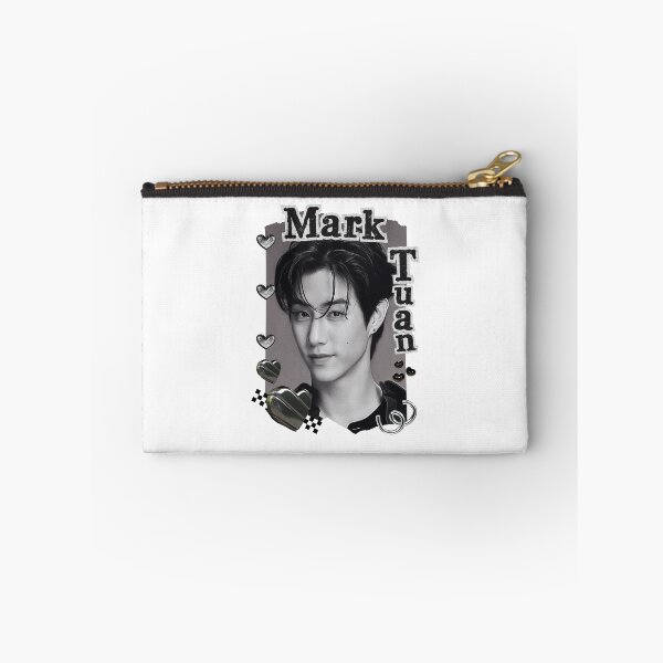 Item preview, Got 7 Mark Korean Boy Group KPop Korean Group Black and White Collage Digital Art Portrait designed and sold by AJUNICE STUDIO.
