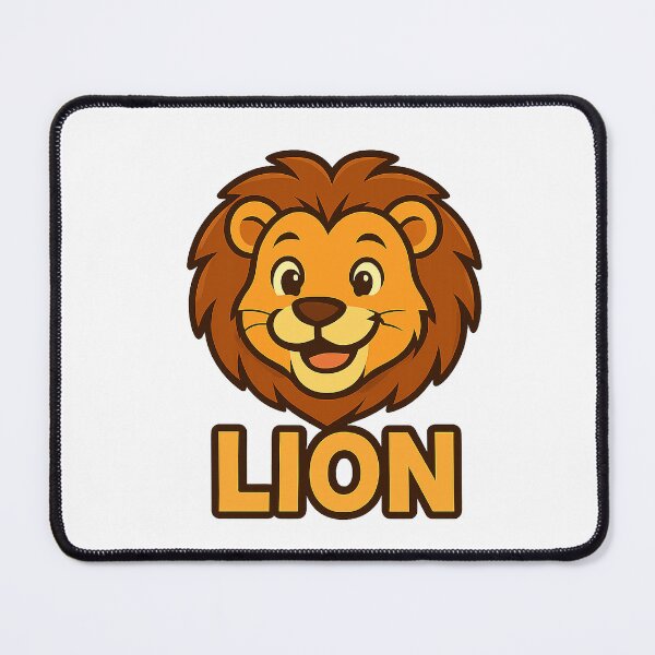 Item preview, Cute Lion Cartoon Vector designed and sold by MrRares21.