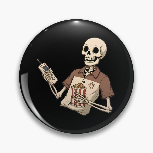 Artikelvorschau, Skelett-Bowlinghemd Retro-Telefon Popcorn entworfen und verkauft von Linework Studio.