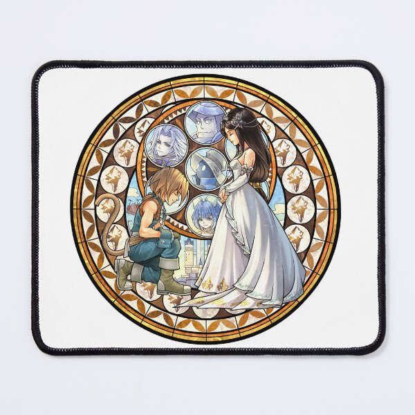 Item preview, Zidane and Garnet Final Fantasy IX Stained Glass designed and sold by Lali-Holley.