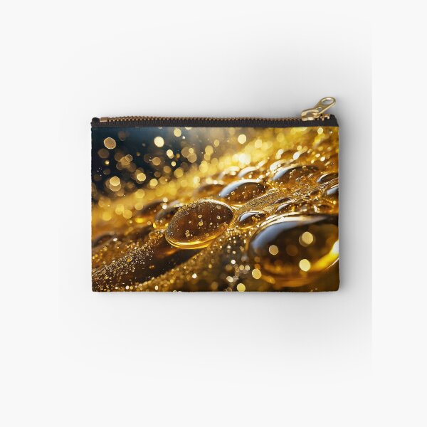 Item preview, Golden droplets shimmer against a dark backdrop, their lustrous sheen creating a luxurious texture designed and sold by homydesign.