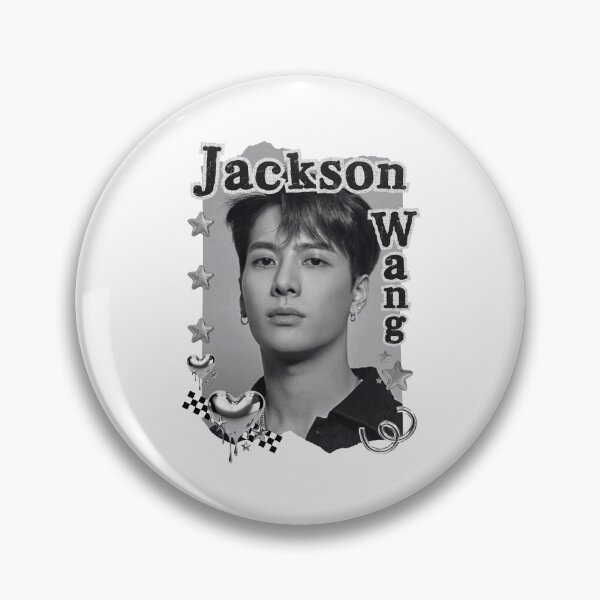 Item preview, Got 7 Jackson Korean Boy Group KPop Korean Group Black and White Collage Digital Art Portrait designed and sold by AJUNICE STUDIO.