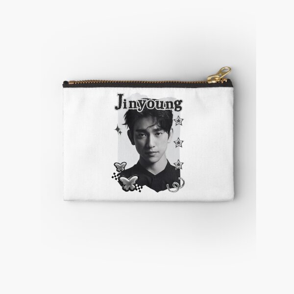 Item preview, Got 7 Jinyoung Korean Boy Group KPop Korean Group Black and White Collage Digital Art Portrait designed and sold by AJUNICE STUDIO.