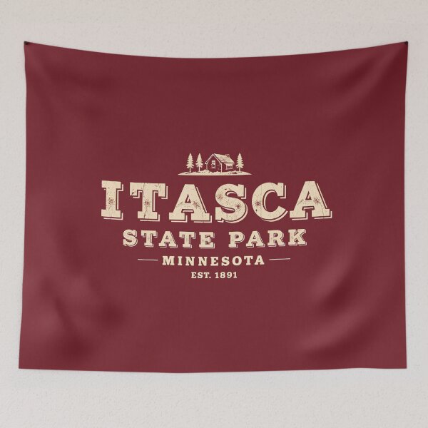 Item preview, Itasca State Park - Minnesota  designed and sold by GoodOldVintage.