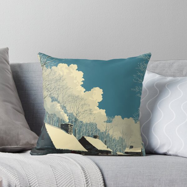 Item preview, Morristown New Jersey Winter | Historic Colonial Art Print designed and sold by TuncGK.