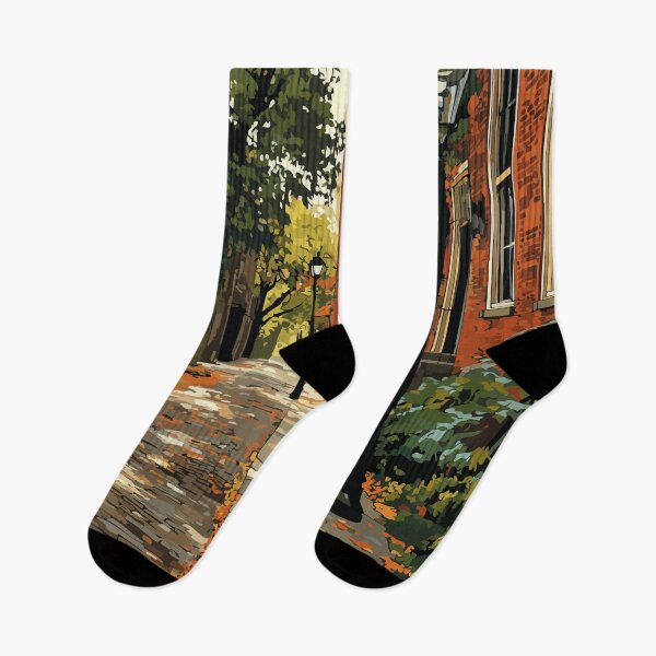 Item preview, New Brunswick New Jersey | Historic University Town Art designed and sold by TuncGK.