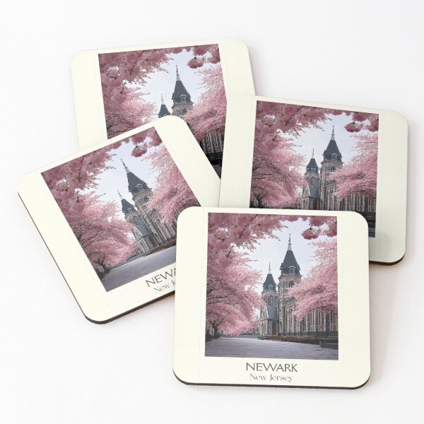 Item preview, Newark New Jersey Cherry Blossoms | Cathedral Park Art designed and sold by TuncGK.