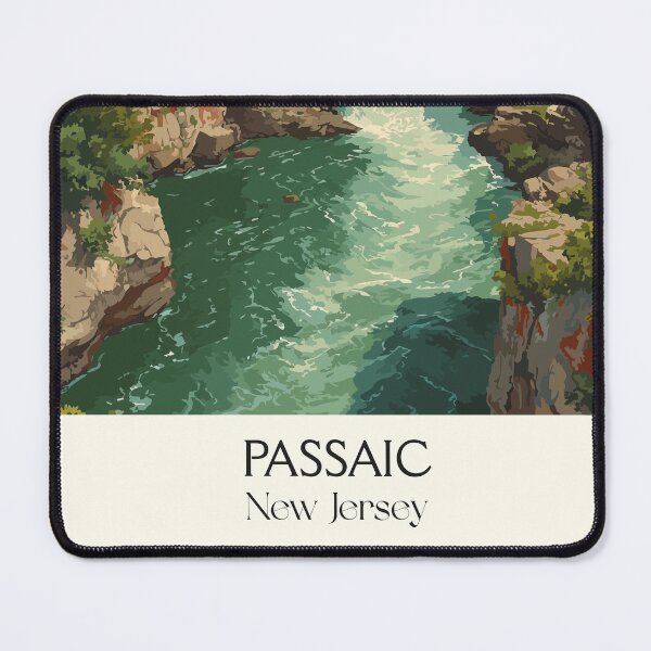 Item preview, Passaic New Jersey Great Falls | Historic Waterfall Art designed and sold by TuncGK.