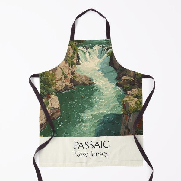 Item preview, Passaic New Jersey Great Falls | Historic Waterfall Art designed and sold by TuncGK.