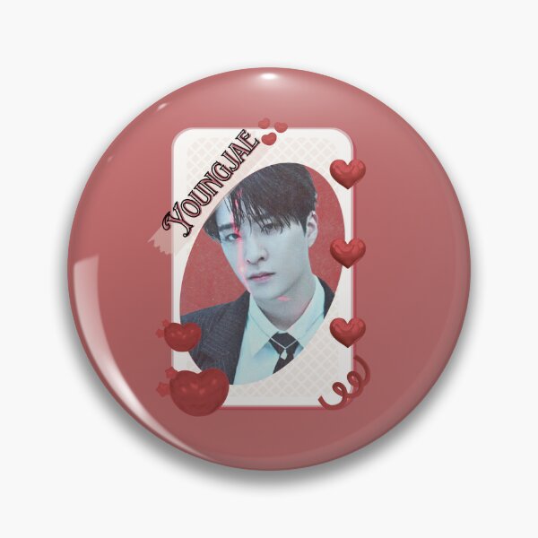 Artikelvorschau, Got 7 Youngjae Korean Boy Group KPop Korean Group Card Red Aesthetic Collage Design entworfen und verkauft von AJUNICE STUDIO.