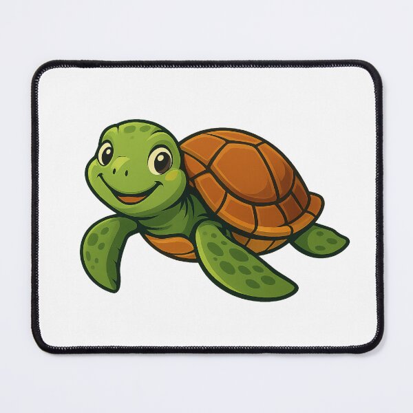 Item preview, Cute Turtle Cartoon Vector designed and sold by MrRares21.
