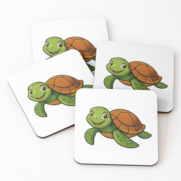 Item preview, Cute Turtle Cartoon Vector designed and sold by MrRares21.