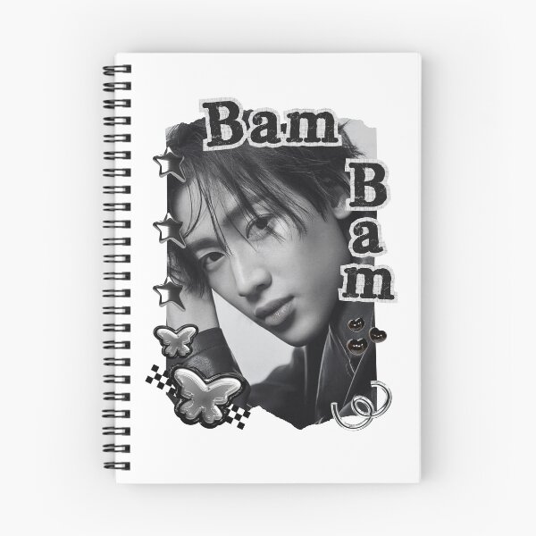 Item preview, Got 7 BamBam Korean Boy Group KPop Korean Group Black and White Collage Digital Art Portrait designed and sold by AJUNICE STUDIO.