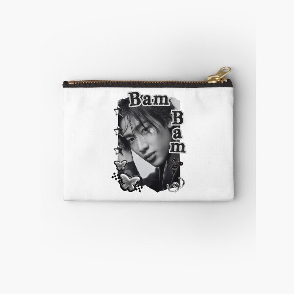 Item preview, Got 7 BamBam Korean Boy Group KPop Korean Group Black and White Collage Digital Art Portrait designed and sold by AJUNICE STUDIO.