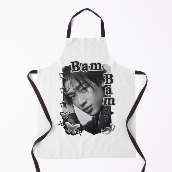 Item preview, Got 7 BamBam Korean Boy Group KPop Korean Group Black and White Collage Digital Art Portrait designed and sold by AJUNICE STUDIO.