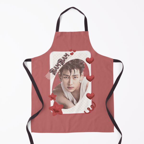 Item preview, Got 7 BamBam Korean Boy Group KPop Korean Group Card Red Aesthetic Collage Design designed and sold by AJUNICE STUDIO.