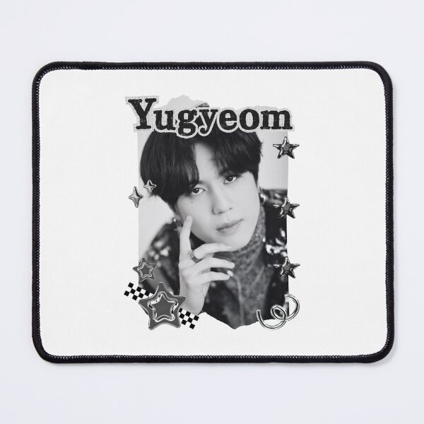 Item preview, Got 7 Yugyeom Korean Boy Group KPop Korean Group Black and White Collage Digital Art Portrait designed and sold by AJUNICE STUDIO.