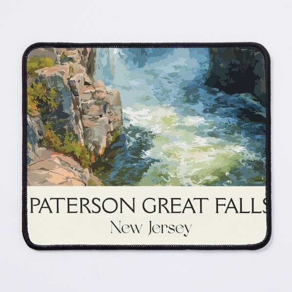 Item preview, Paterson Great Falls NJ | National Historical Park Art designed and sold by TuncGK.