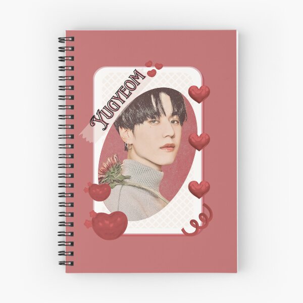 Item preview, Got 7 Yugyeom Korean Boy Group KPop Korean Group Card Red Aesthetic Collage Design designed and sold by AJUNICE STUDIO.