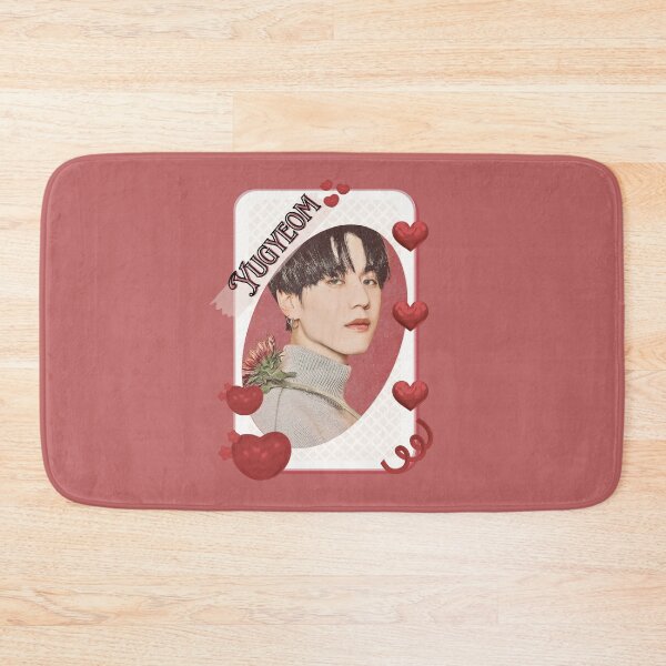 Artikelvorschau, Got 7 Yugyeom Korean Boy Group KPop Korean Group Card Red Aesthetic Collage Design entworfen und verkauft von AJUNICE STUDIO.