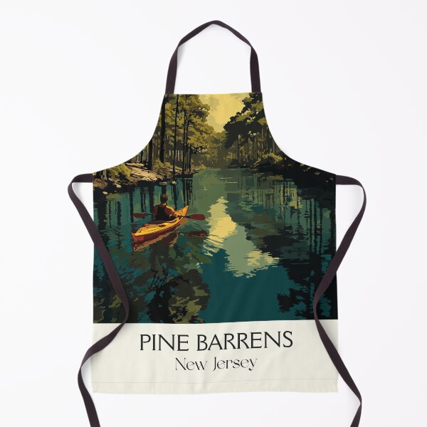 Item preview, Pine Barrens New Jersey | Cedar Water Canoeing Art Print designed and sold by TuncGK.