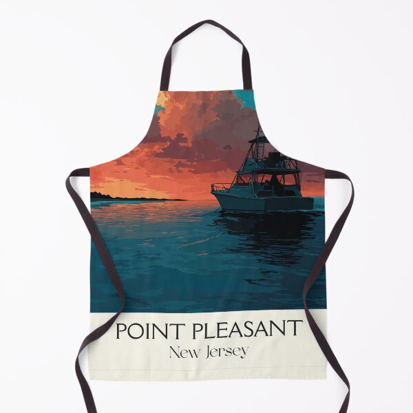 Item preview, Point Pleasant New Jersey | Fishing Boats at Sunset Art designed and sold by TuncGK.