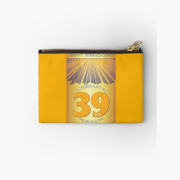 Item preview, 39 Year Golden Ray One Day At A Time Anniversary designed and sold by ApexDesigners.
