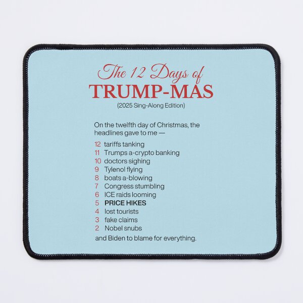 Item preview, Anti Trump Christmas designed and sold by HowToCanadian.