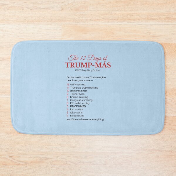 Item preview, Anti Trump Christmas  designed and sold by HowToCanadian.