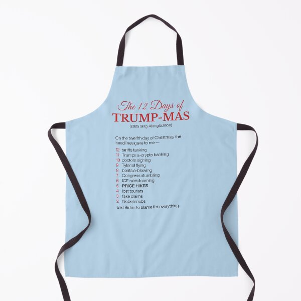 Item preview, Anti Trump Christmas designed and sold by HowToCanadian.